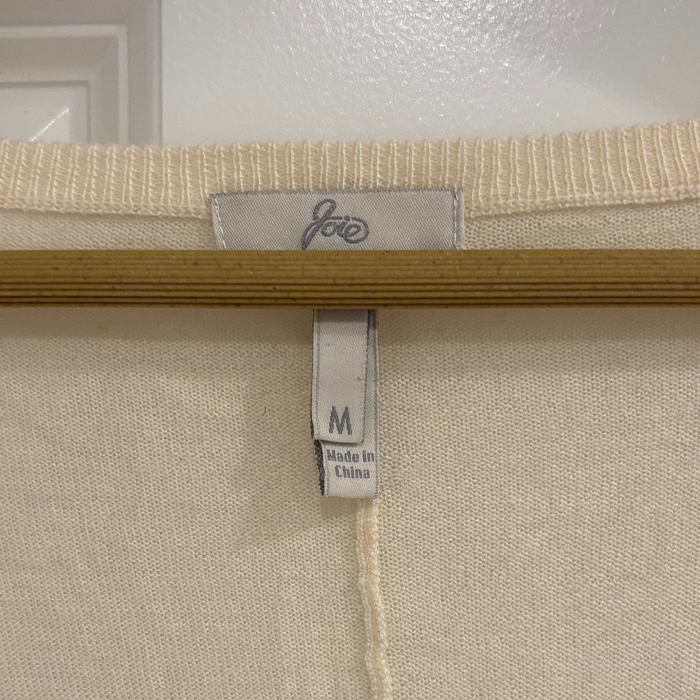 Joie Soft Cream Knit Top - Picture 2 of 3